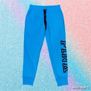 PINK Blue Jogger Sweatpants